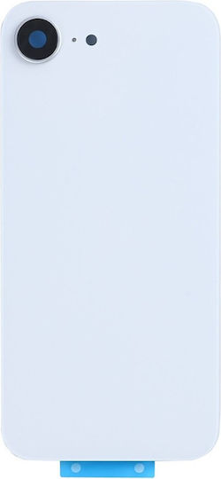 Apple Iphone 16e Back Glass Without Nfc Enlarged Camera Frame White Compatible