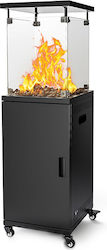 Medrelaxhome LPG Infrarot Kaminheizung Schwarz 13kW Medrelaxhome LPG Infrarot Kaminheizung Schwarz 13kW