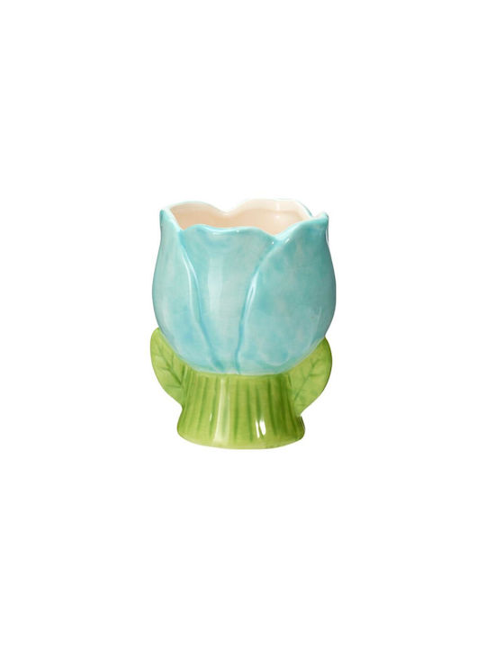 Next Ceramic Light Blue Flower Pot 9.5x8.5x10.7cm