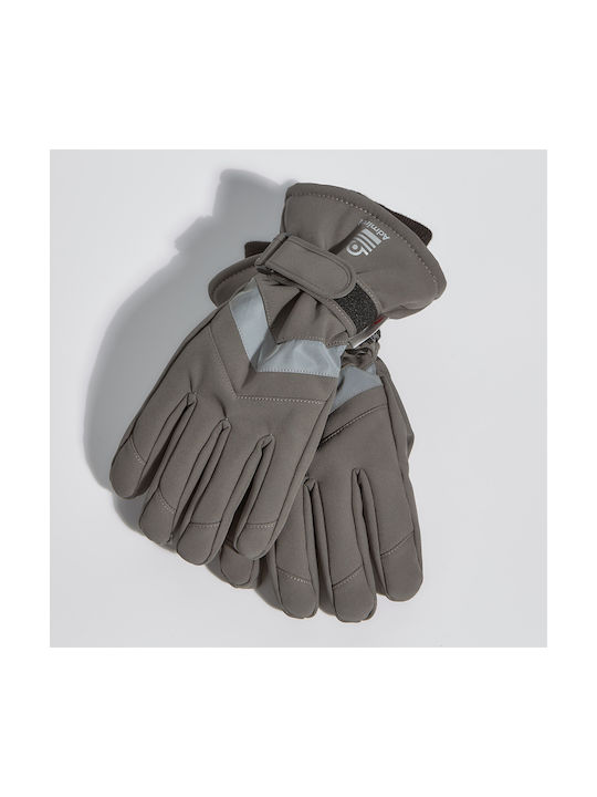 Admiral Men's Ski & Snowboard Gloves Gray