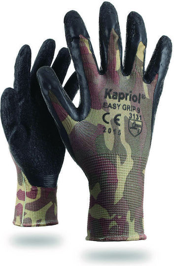 Kapriol Easy Grip Γάντια Εργασίας Latex