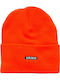 Tall Cuff Beanie Ανδρικός Σκούφος Πλεκτός σε Πορτοκαλί χρώμα