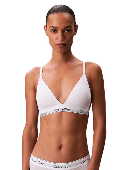 Calvin Klein Γυναικείο Μπουστάκι White με Επένδυση