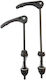 Pair of Aluminum Bicycle Wheel Locks Promax M5