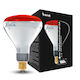 Heating Lamp E27 150w R125 Red Lighting Technik
