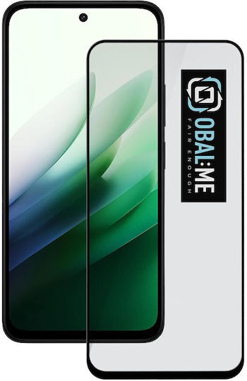 Obal:Me 5D Tempered Glass Μαύρο (Redmi 15)