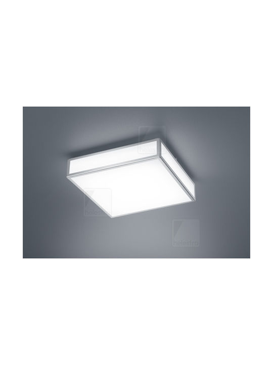 Helestra Ceiling Bathroom Light 30cm White with Integrated LED
