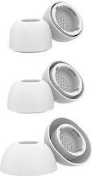 Alle Silikonabdeckungen in Weiß für Samsung Galaxy Buds / Buds+