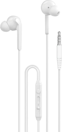 Dudao X3+ In-ear Handsfree Earphones with USB-C Plug White