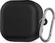 Tech-Protect Silikon Mit Haken Fall Kompatibel Mit Samsung Galaxy Buds 4 4 Pro Schwarz