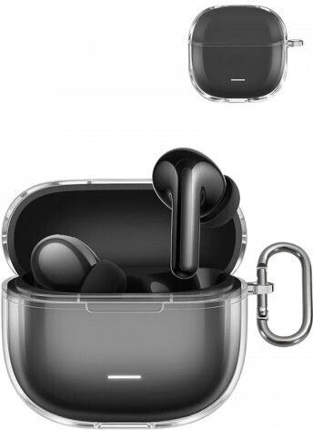Xiaomi Redmi Buds 8 Lite Silicone Case With Carabiner Clear