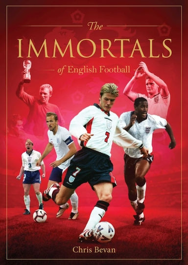 Immortals Of English Football - Rockpool Publishing - Hardback