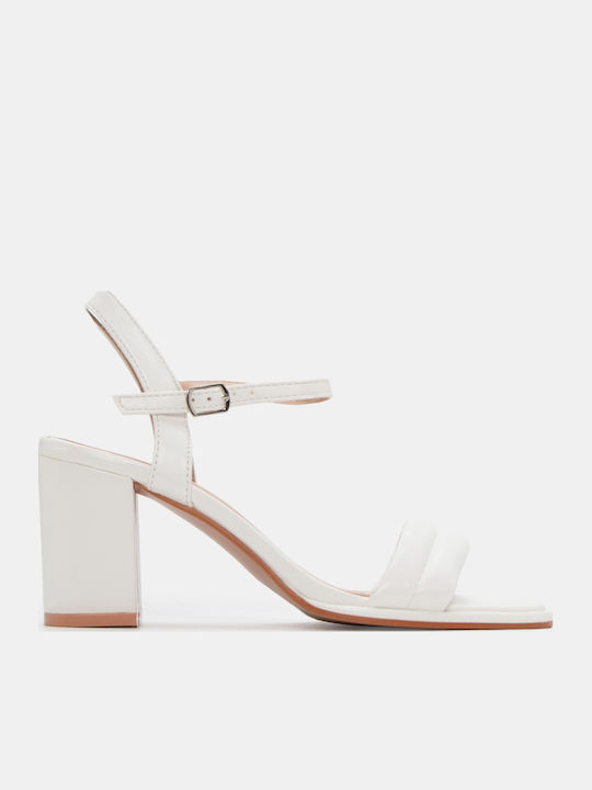 Luigi White Sandals