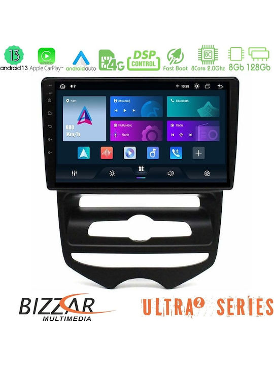 Bizzar Car Audio System for Hyundai ix20 2010-2020 with A/C (Bluetooth/USB/WiFi/GPS/Apple CarPlay/Android Auto) with 9" Touch Screen
