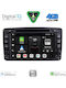 Digital IQ Auto-Audiosystem für Mercedes-Benz C Klasse 1999-2004 Bluetooth USB Eingebautes Wi-Fi GPS Apple CarPlay Android Auto mit 7 Zoll Touchscreen
