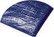 Waterproof Round Tarp 120g/m² Diameter 4.5m Blue
