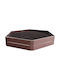 SGTT Set 6 Ghivece de Flori Din Plastic Maro