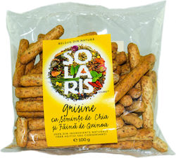 Batoane De Pâine Din Grâu Integral Cu Quinoa Și Semințe De Chia 100g