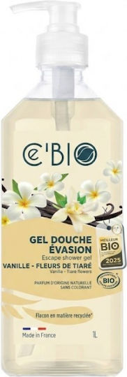 Ce’bio Shower Gel with Vanilla Scent 1000ml