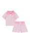 Kids Summer Set with Shorts 2 Pieces Pink