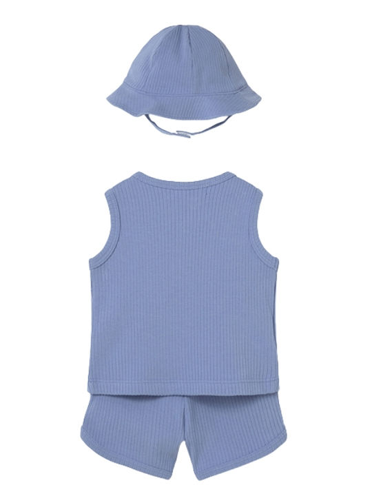 Kids Set with Shorts Summer 2pcs Blue