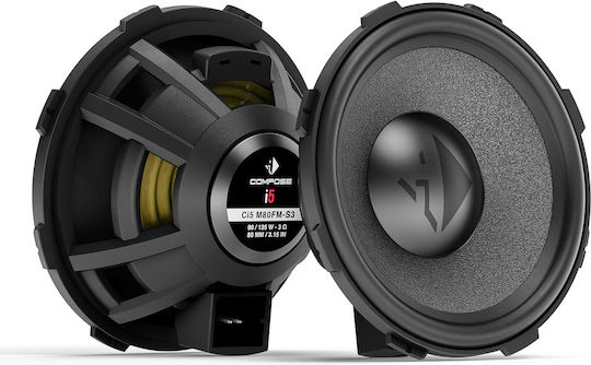 Helix Ci5 Set Car Speakers 3.15" with 90W RMS Midrange
