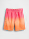 Kinder Shorts & Bermudas Stoff Orange Dip Dye