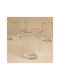 Hermia Set of Water Glasses Glass White 395ml 4 Pieces