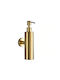 Device Wall Mounted Kitchen Foam Dispenser Made of Gold Inox Stainless Steel 200ml