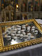 Galifas Decorative Tray Polyresin Rectangular with Mirror 45x27.5cm