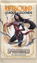 Riftbound League Legends Tcg Spiritforged Booster Pack 14 Κάρτες Riftbound League Legends Tcg Spiritforged Booster Pack 14 Κάρτες