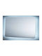 Tema Oglindă de Baie cu Lumini LED 60x100cm