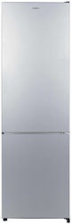 Candy Kühlschrank mit Gefrierfach Inox City Combi