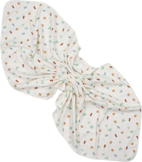 Kamtex Baby Одеяло За Пелени Зелено 90x90см