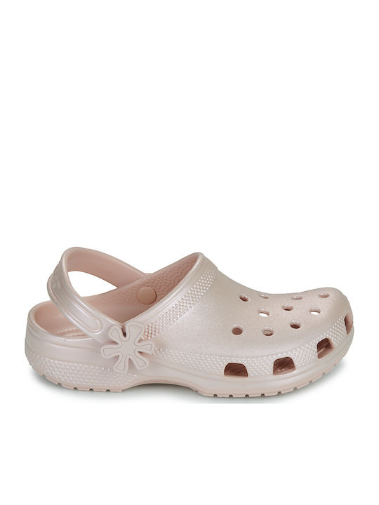Crocs Classic Kids Anatomic Beach Clogs Pink