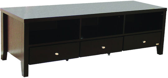 Έπιπλο Τηλεόρασης Καφέ Μ160xΠ50xΥ52cm