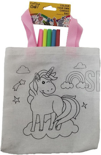 Non Woven Painting Bag Princess Set 6pcs 21x21.5x0.3cm