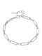 Art Collection Women's Chain Bracelet Made of Stainless Steel