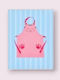 Oxygen Küchen-Schürze Rosa 50x70cm KTHC2