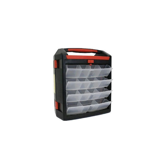 Strend Pro Ταμπακιέρα Εργαλείων 30 Θέσεων Μαύρη 38.5x35εκ.