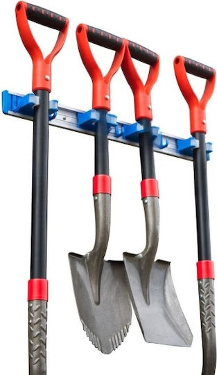 Universeller Werkzeughalter Länge 60 Cm 4 Halter 4 Haken Wandmontage Max 20 Kg