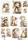 Hârtie de Orez Maja's Memories 22.5x32cm Animăl...