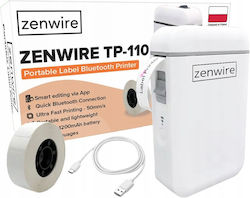 Zenwire Φορητός Εκτυπωτής Ετικετών