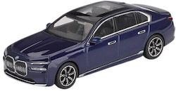BMW I7 Xdrive60 Tanzanite Blau Metallisches Modellauto Maßstab 1:64