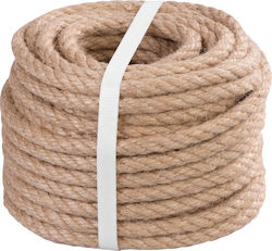 Twisted Jute Rope Garden Decor 10 Mm Thickness 20 M Length