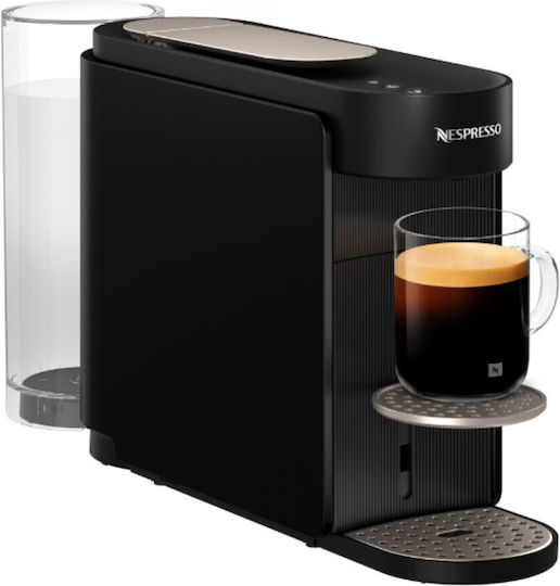 Krups Vertuo UP Kaffeekapselmaschine für Vertuo Kapseln Druckreiniger 15bar Tinten Schwarz