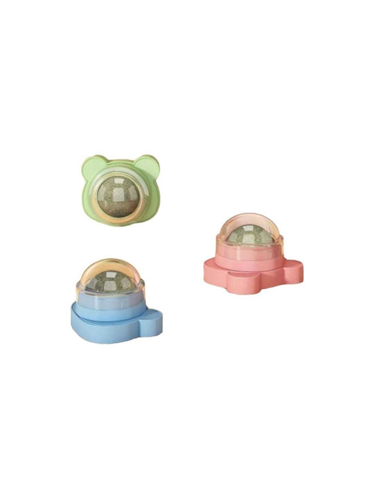 Set 3 Multicolored Catnip Toys Cats Wall-mounted
