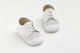 Ever Kid Βαπτιστικά Δερμάτινα Sneakers Αγκαλιάς Λευκά