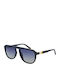 FILA Unisex Sunglasses with Blue Frame and Blue Lens
