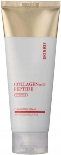 SKIN627 Collagen Peptide Facial Cleansers Foam with Anti-aging and Antioxidant Action 150ml